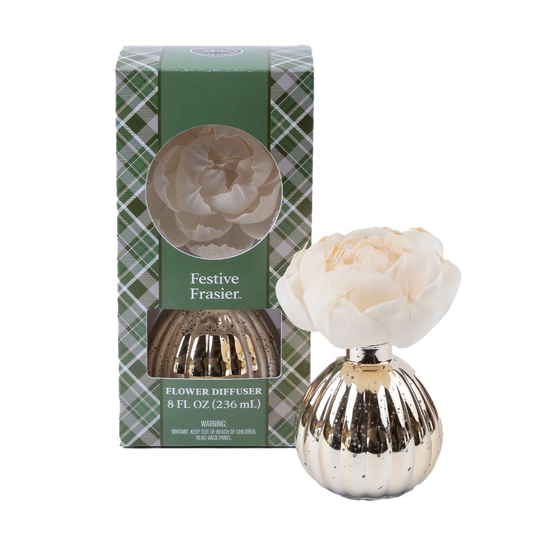 Festive Frasier Holiday Flower Diffuser | Christmas Gift