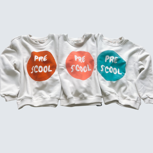 PRE S'COOL  pullover | oversized drop shoulder | KIDS