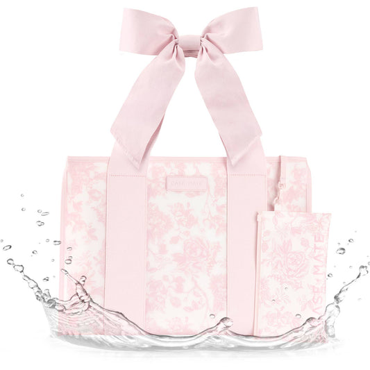 Case-Mate Afternoon Rosé Bow Jelly Tote Bag
