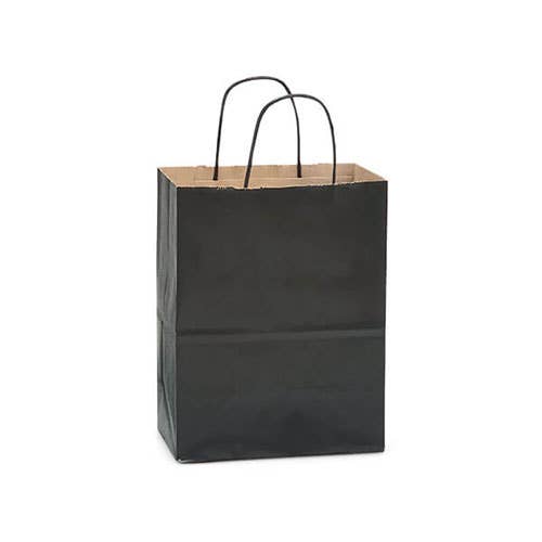 Recycled Kraft Color Paper Retail Shopping Bags