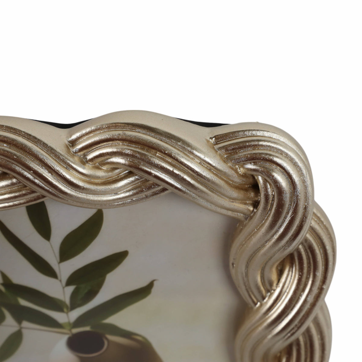 Picture Frame - Gold Polyresin Butterfly in Bloom  5x7 in.