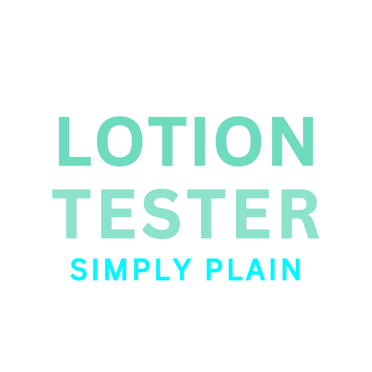 Simply Plain - In-Store Tester