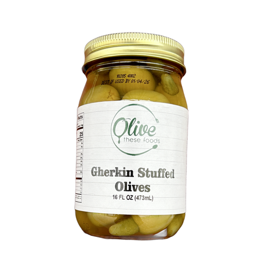 Gherkin Hand Stuffed Olives