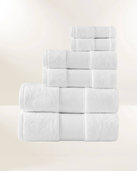 Lux Complete Bath Towel Bundle (6 Pieces)