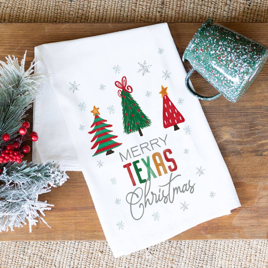 State Products, Kitchen Towel, Christmas Decor, Custom Towel