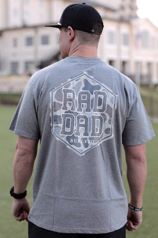 Rad Dad - Dark Heather Grey - SS