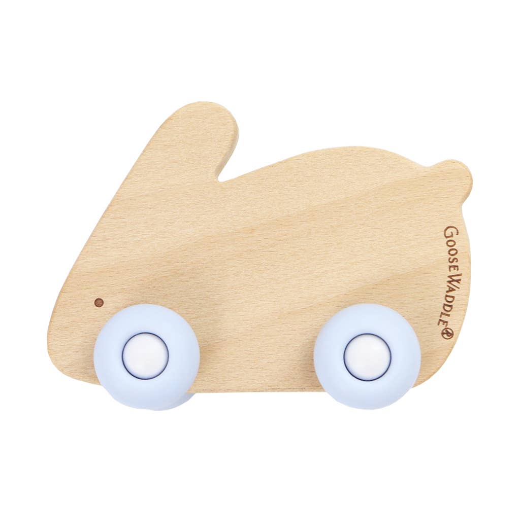 Rabbit Silicone & Wood Teethers