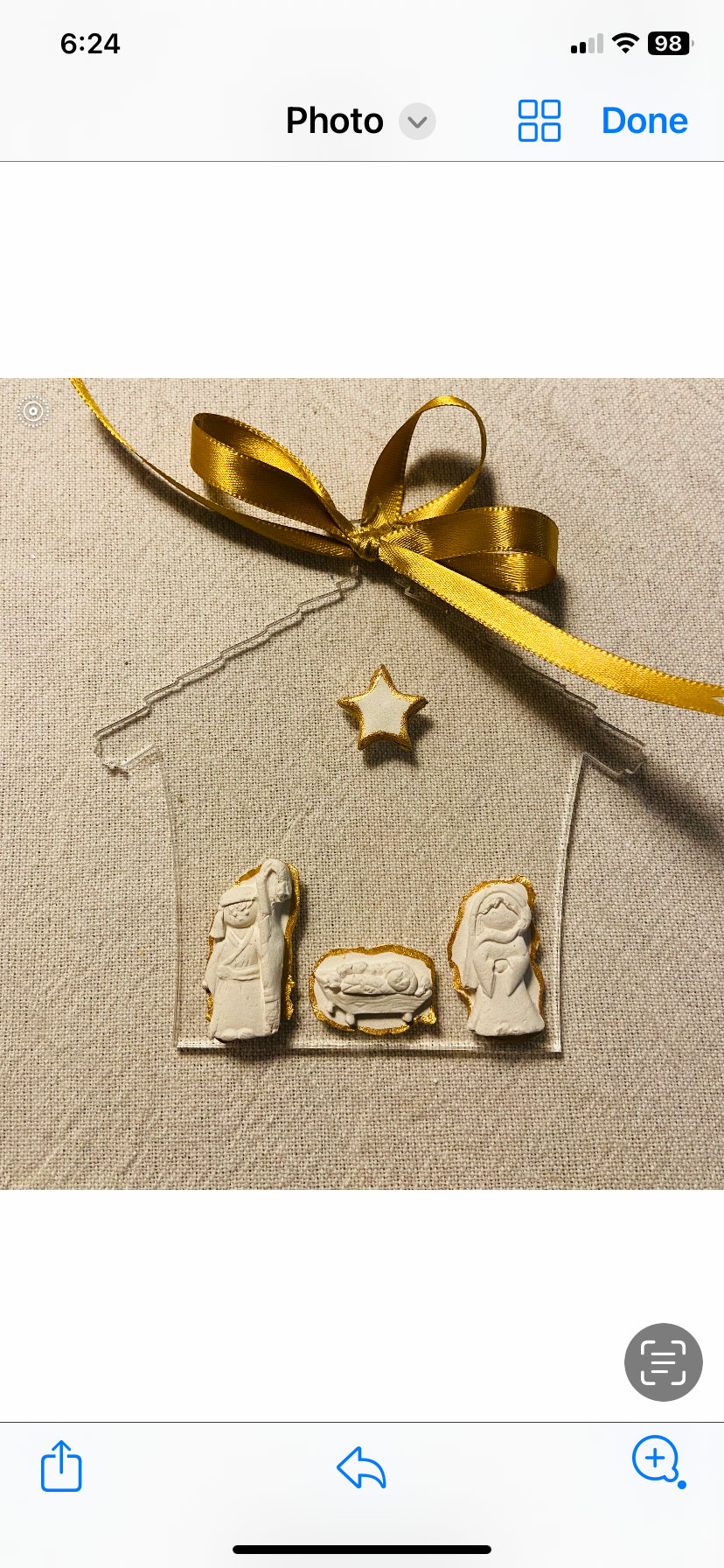 Nativity Crèche Ornament