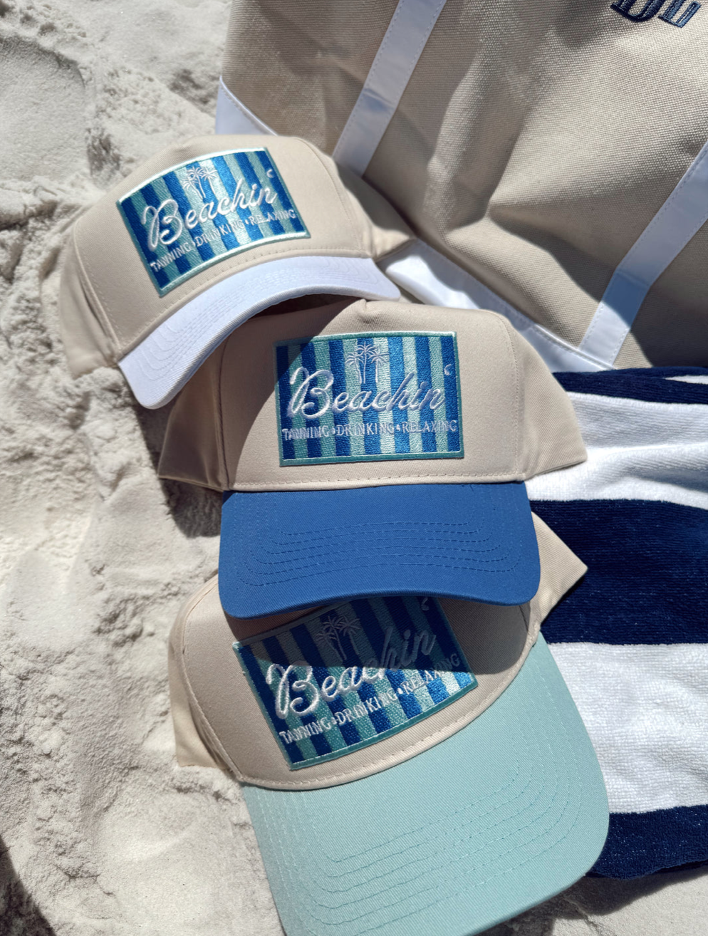 Beachin' - Vintage Trucker Hat