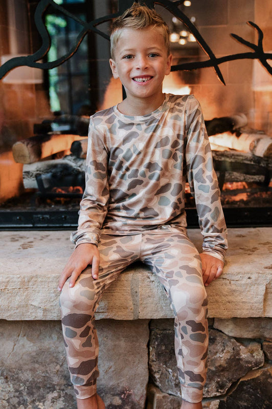 Youth - Pajama Set - Pintail Camo