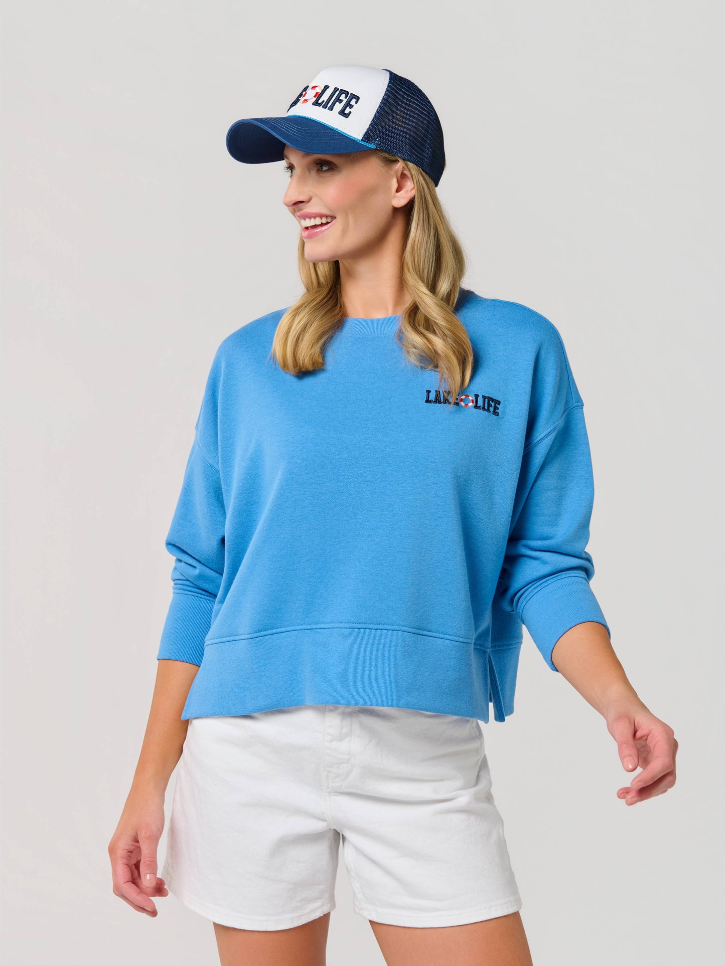 "BOAT DOCKS AND FLIP FLOPS" SWEATSHIRTS