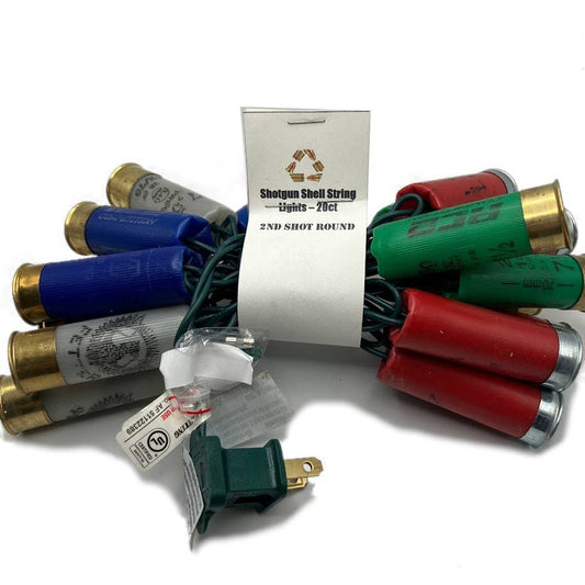 Shotgun Shell String Lights Christmas, Fall, & More