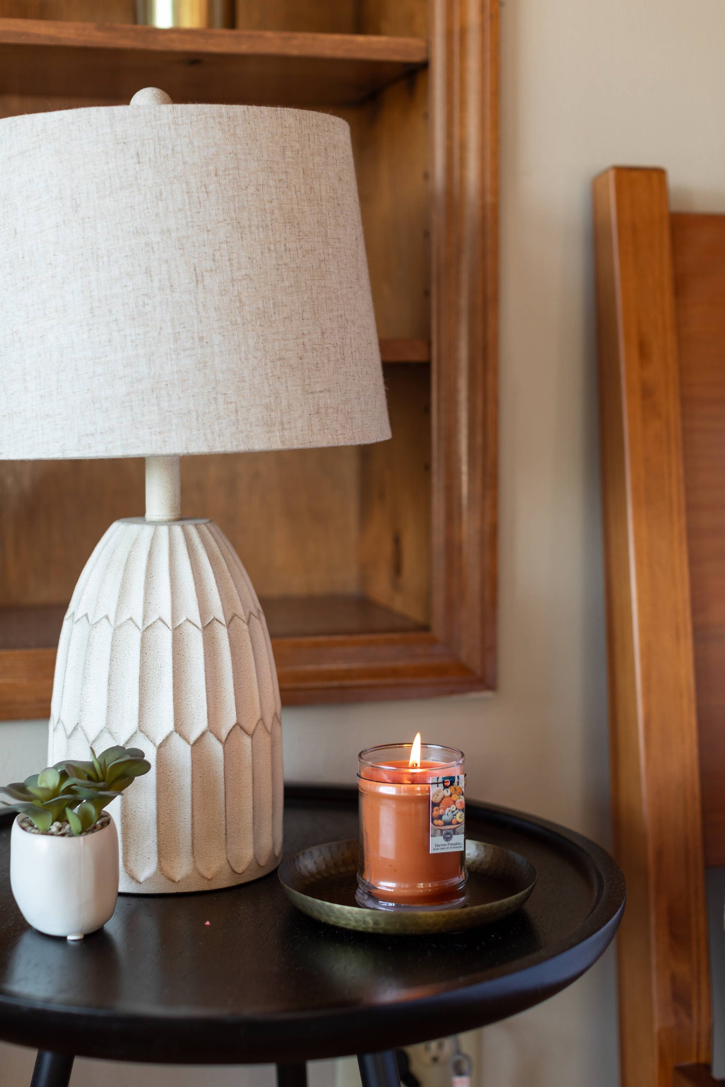 Harvest Pumpkin 8oz Jar Candle