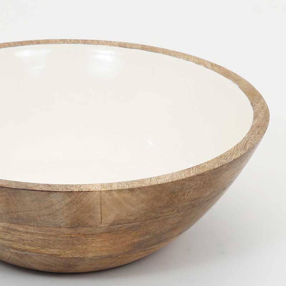 Wooden Resin Bowl - Mango Wood