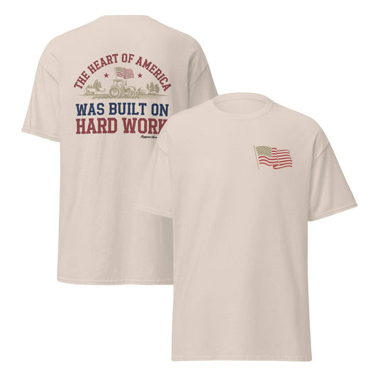 Patriotic 'The Heart of America' Graphic Tee