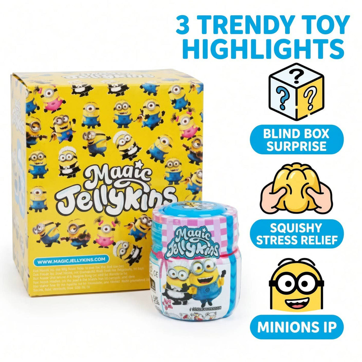 Magic Shake Jar - Yellow Guys