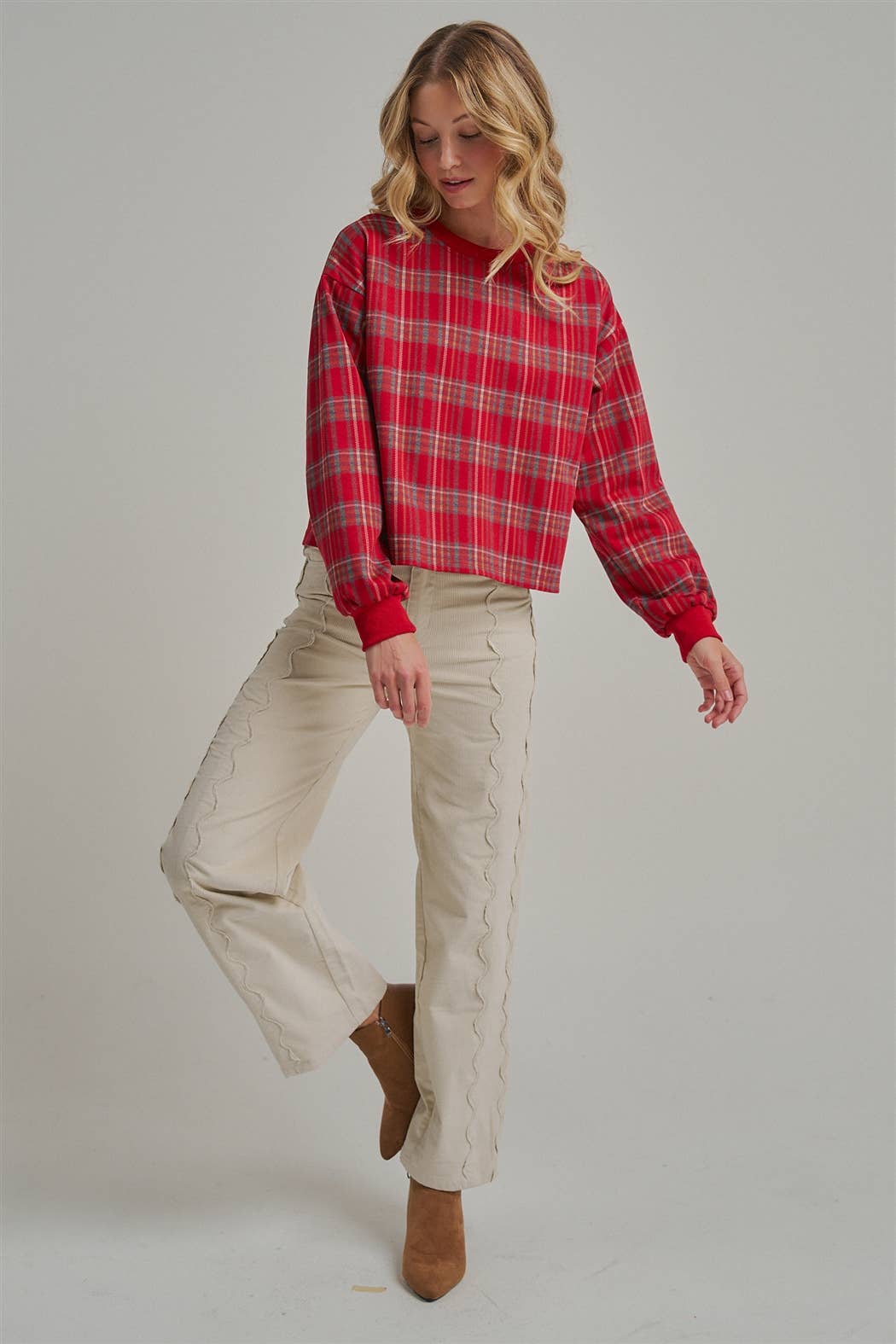STRETCH CORDUROY WIDE LEG PANTS_JLB80071-03