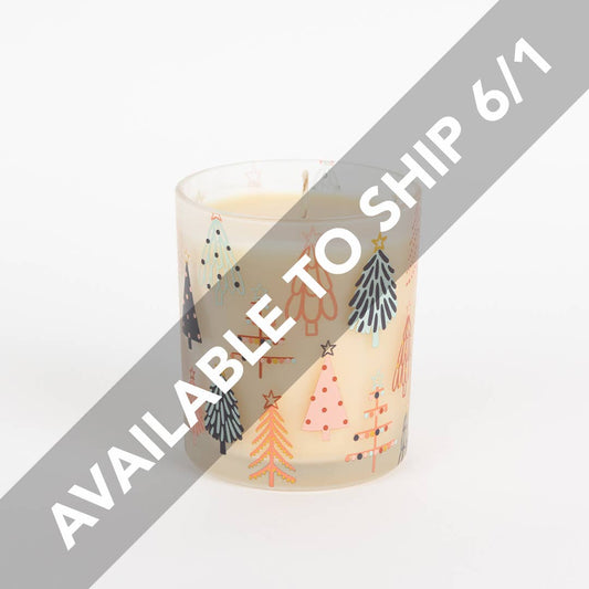 Sweet Grace Holiday Tree Candle