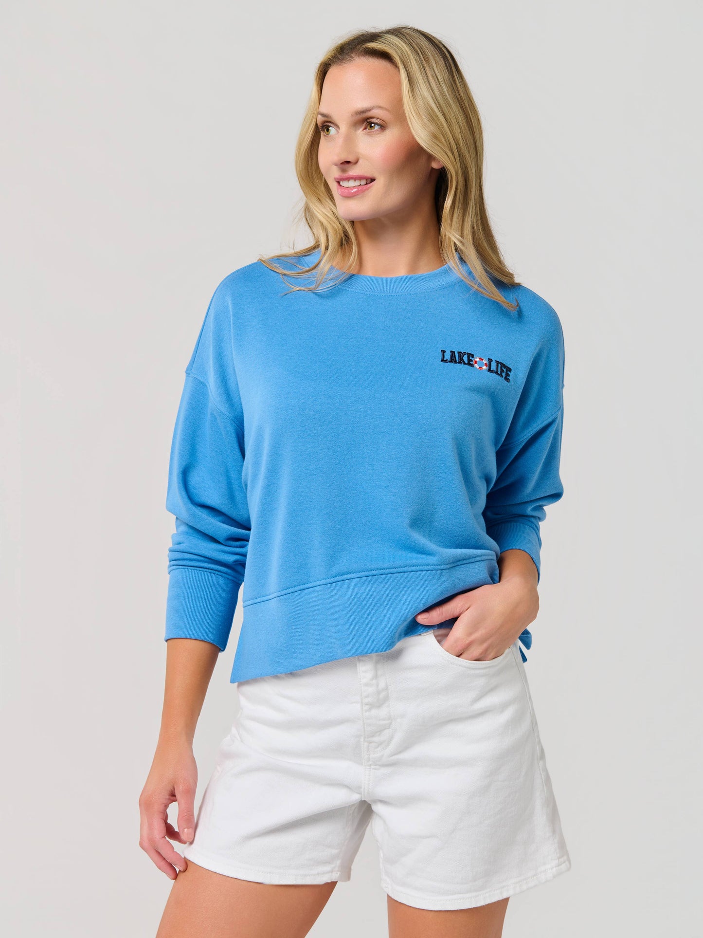 "BOAT DOCKS AND FLIP FLOPS" SWEATSHIRTS