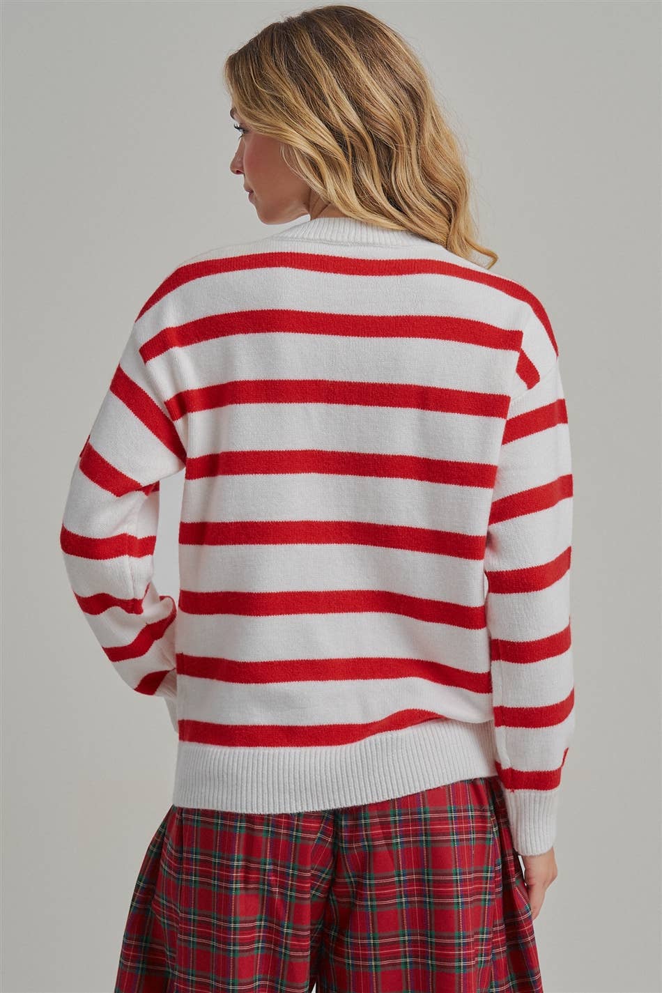 MERRY CHENILLE PATCH CHRISTMAS HOLIDAY SWEATER_JLT00342-01