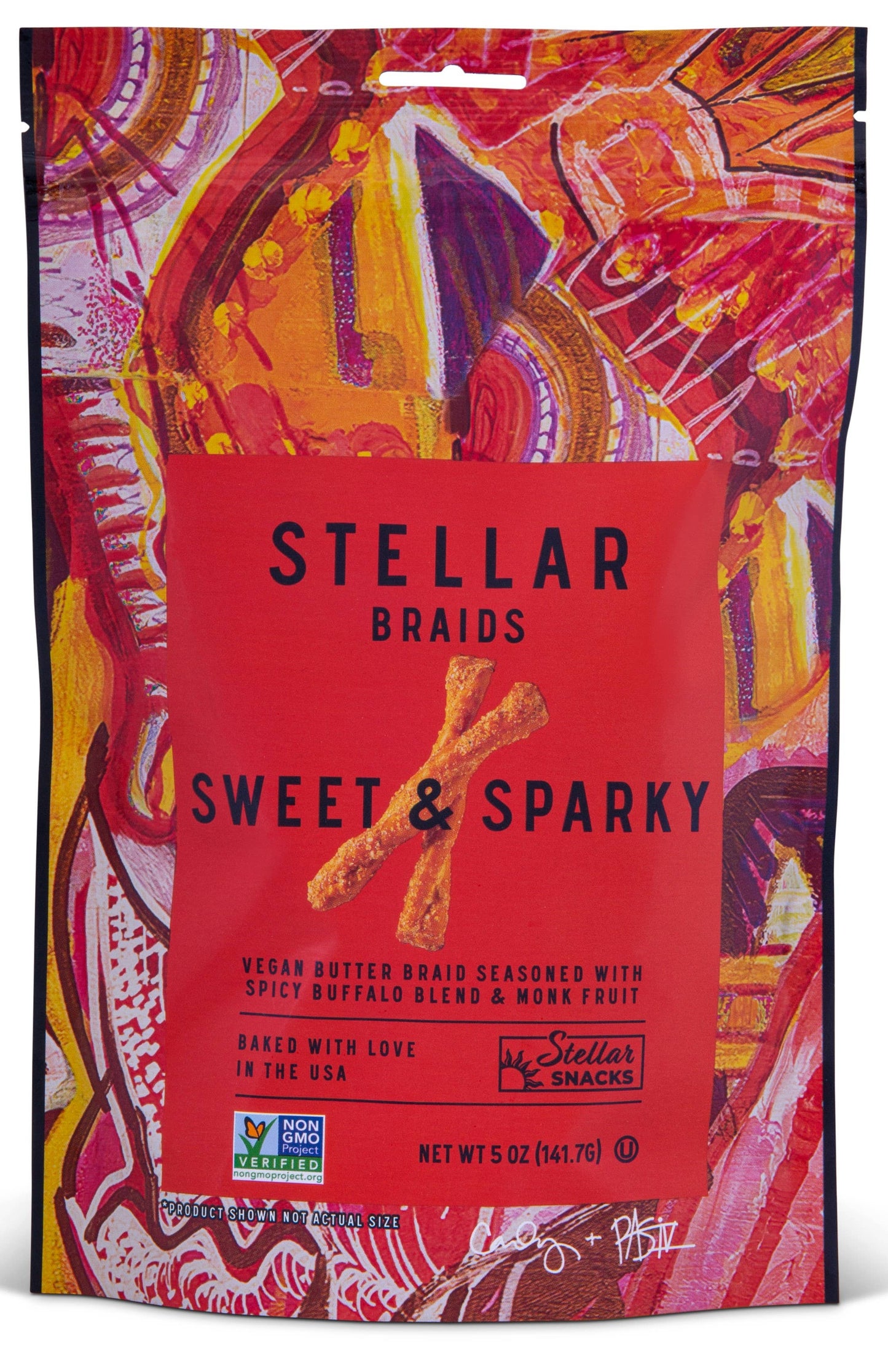 Stellar Pretzel Braids - Sweet & Sparky - 5oz