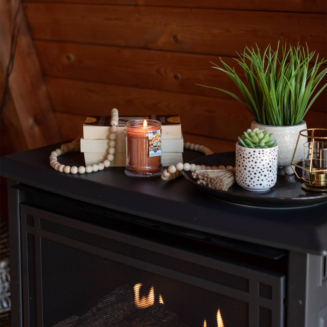 Harvest Pumpkin 8oz Jar Candle