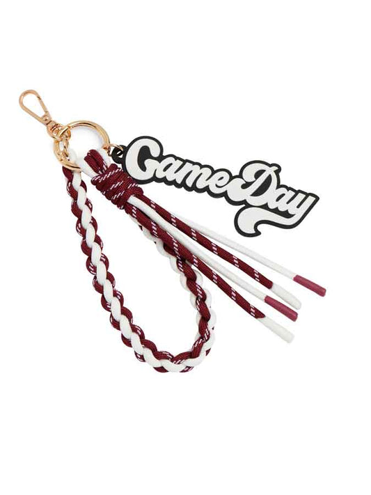GAME DAY BAG CHARM/KEY RING