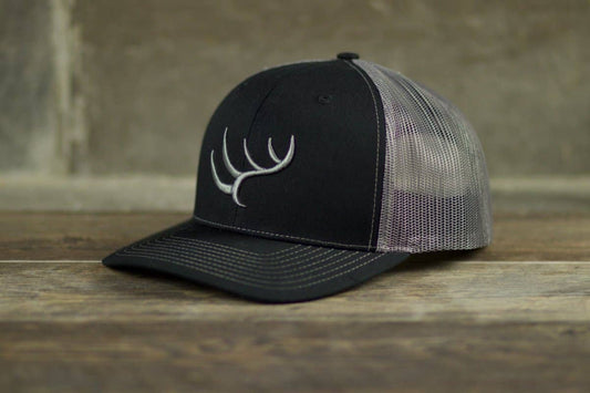 Hunt to Harvest Signature Hat - Black & Steel