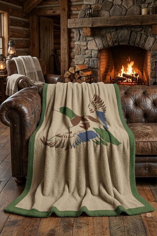 Mallard Marshland Blanket