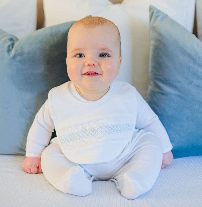 Smocked Bullion Bib