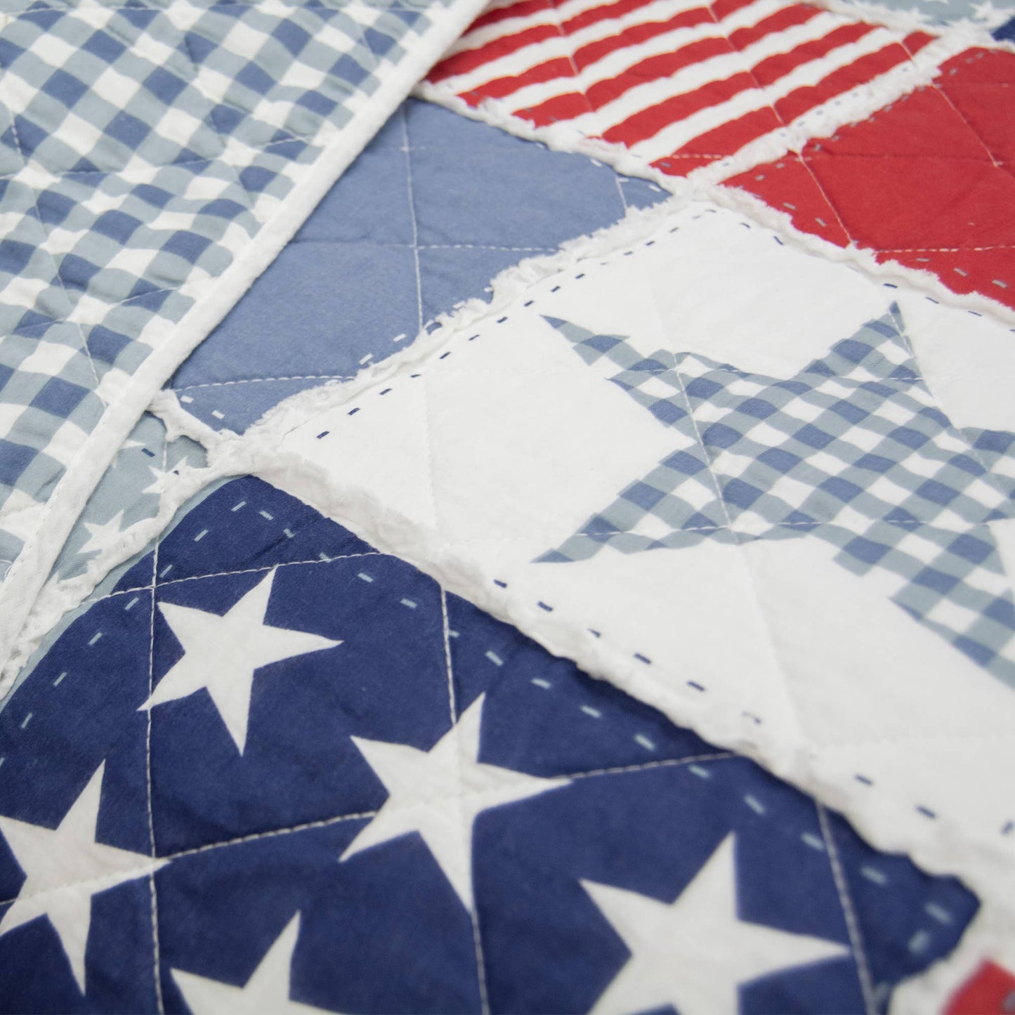 Star & Stripe Americana Cotton Throw