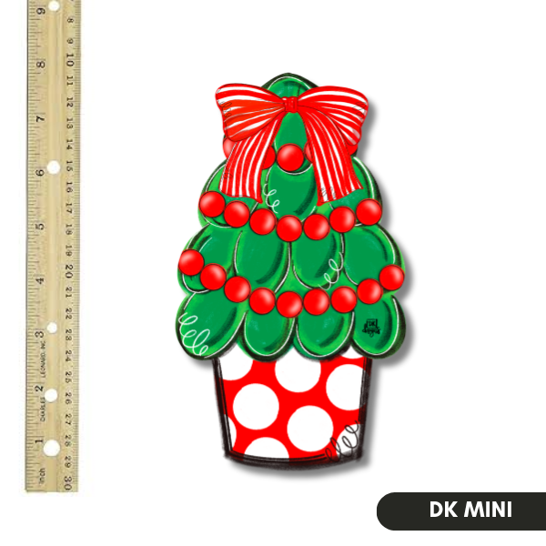 Red Dot Christmas Tree Mini