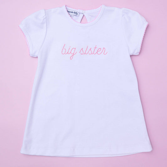 Big Sister Embroidered T-Shirt